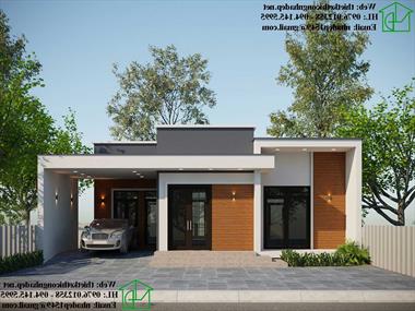 Mẫu thiết kế nhà cấp 4 kiểu Nhật đơn giản, tiện nghi NDNC4112