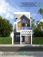 Mẫu nhà phố 3 tầng 6x15m 4 phòng ngủ tại Nghệ An NDNP3T34