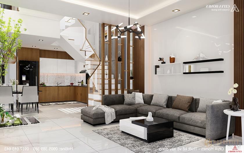 Mẫu nội thất không gian phòng khách