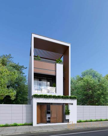 Thiết kế độc đáo và cá tính của nhà ống 2 tầng Thiết kế độc đáo và cá tính của nhà ống 2 tầng