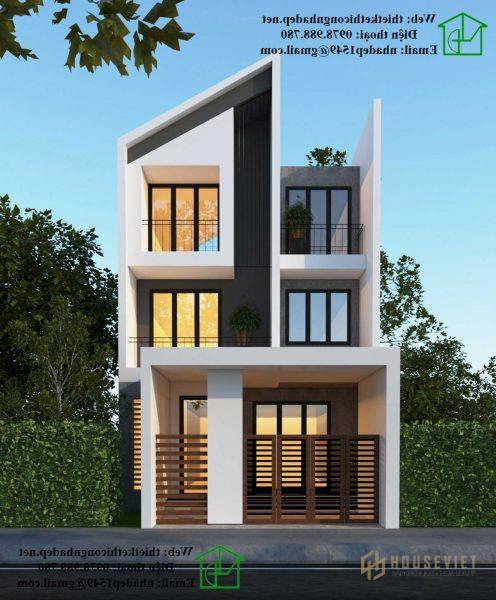 Nhà phố 3 tầng 7x12m