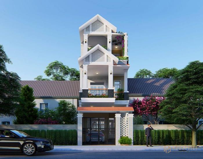 Mẫu thiết kế nhà ống 3 tầng 3x15m