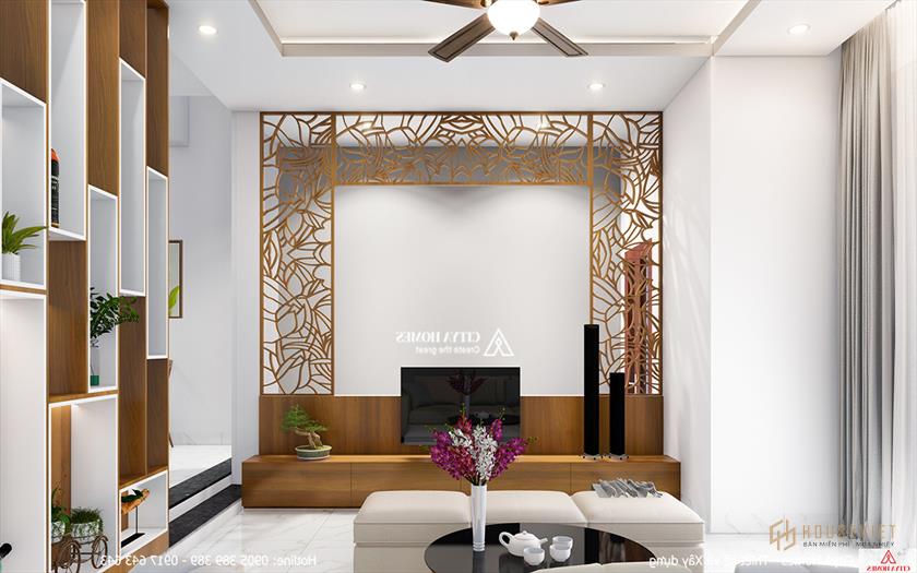 Mẫu phòng khách đơn giản và hiện đại