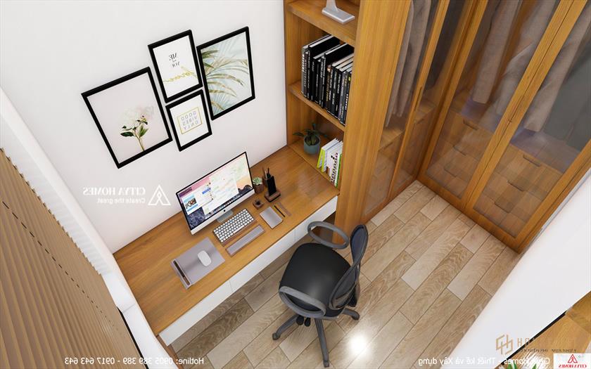 Không gian làm việc tiết kiệm không gian