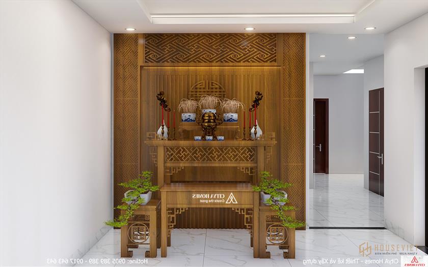 Mẫu nhà thờ họ siêu đẹp không thể bỏ qua