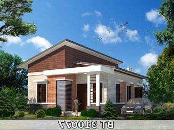 Mẫu thiết kế nhà cấp 4 8x12m BT310077