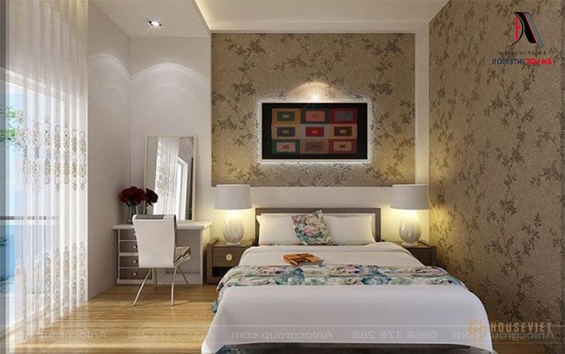 Họa tiết trang trí đơn giản không tạo cảm giác nhức mắt người xem