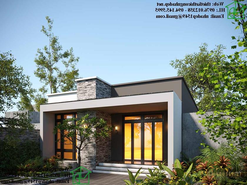 Nhà cấp 4 hiện đại tại Hải Phòng.