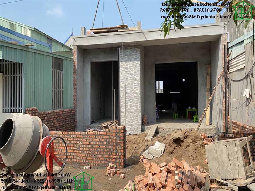 Hình ảnh thực tế nhà cấp 4 tại Hải Phòng.