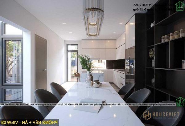 Bộ bàn ghế ăn và tủ bếp đẹp nhà cấp 4 Bộ bàn ghế ăn và tủ bếp đẹp nhà cấp 4