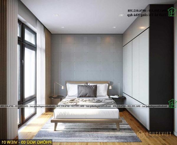 Thiết kế nội thất phòng ngủ nhà cấp 4 phong cách hiện đại sang trọng. Thiết kế nội thất phòng ngủ nhà cấp 4 phong cách hiện đại sang trọng.