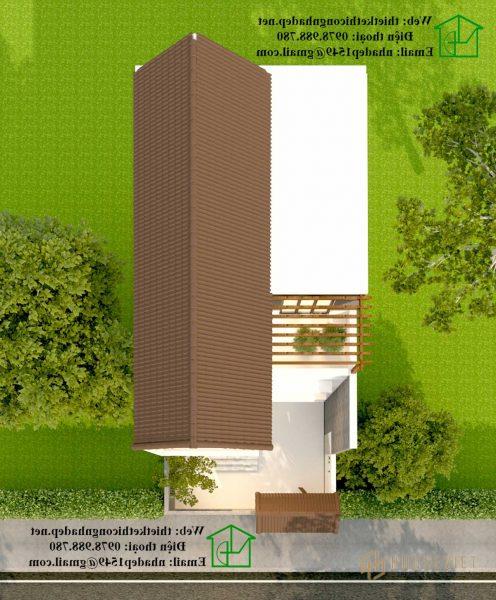 Nhà phố 3 tầng mái thái