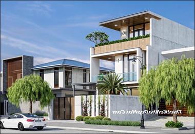 Tuyển tập bản vẽ xây nhà ống có sân thượng thu nhỏ trên mái 2021