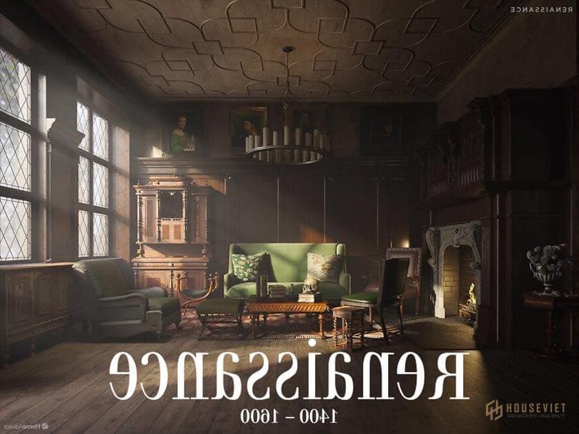 Nghệ thuật nội thất thời phục hưng