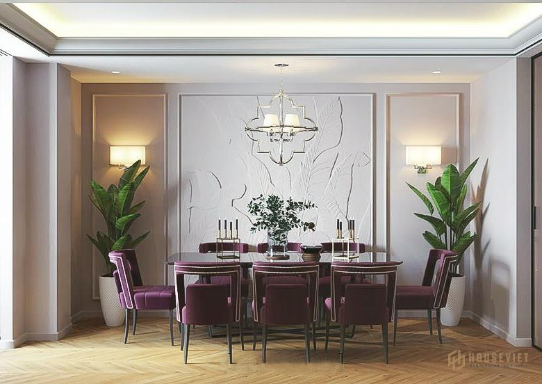 phong cách nội thất bán cổ điển