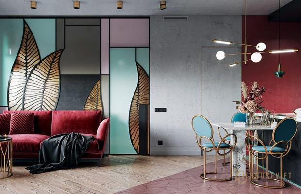 Nghệ thuật trang trí nội thất khác biệt và lộng lẫy