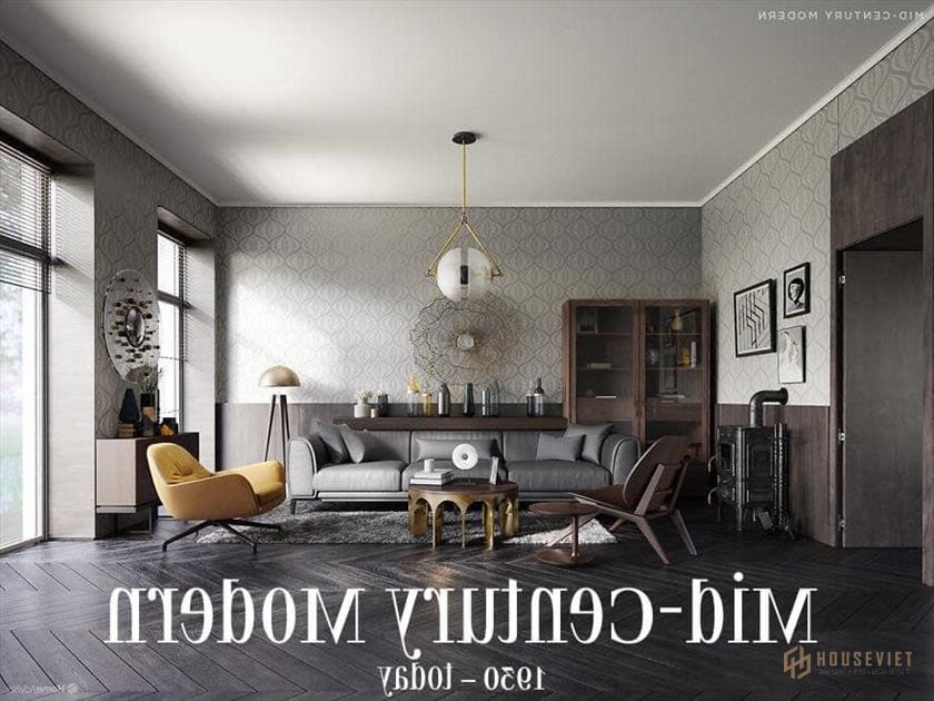 nghệ thuật nội thất giữa thế kỷ