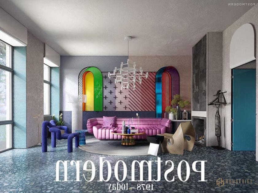 Nghệ thuật nội thất hậu hiện đại