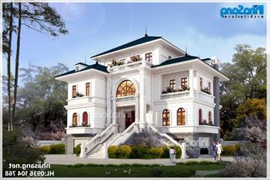 Khám phá những mẫu thiết kế biệt thự 3 tầng có tầng hầm đẹp