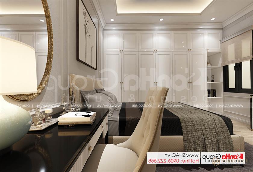 Không gian tiện nghi trong biệt thự hiện đại 2 tầng 92m2 – SH BTD 0082 15 PHòng ngủ sang trọng tinh tế trong không gian nội thất nhà biệt thự Hải Phòng