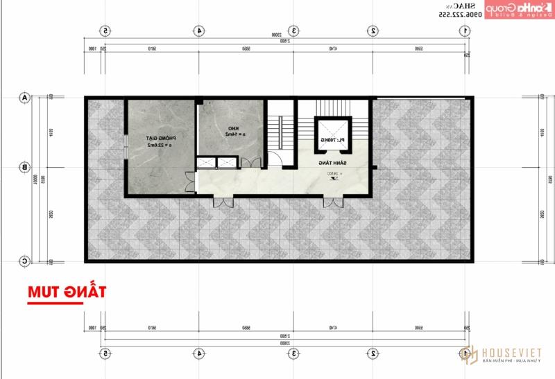 Thiết kế khách sạn Hải Phòng 6 tầng Thiết kế khách sạn Hải Phòng 6 tầng