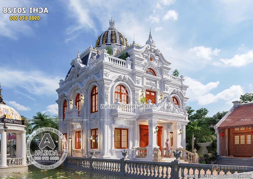 Toàn cảnh ngôi biệt thự kiểu Pháp đẹp đến từng chi tiết Toàn cảnh ngôi biệt thự kiểu Pháp đẹp đến từng chi tiết