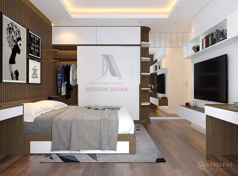 Nội thất được lựa chọn tinh tế, tiết kiệm diện tích căn phòng tối đa