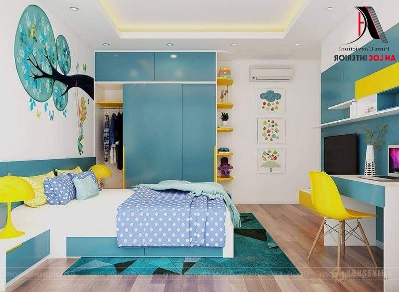 Không gian căn phòng tươi mới, tạo hiệu ứng thẩm mỹ đặc biệt