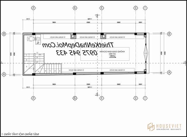 Mặt bằng nhà phố kinh doanh