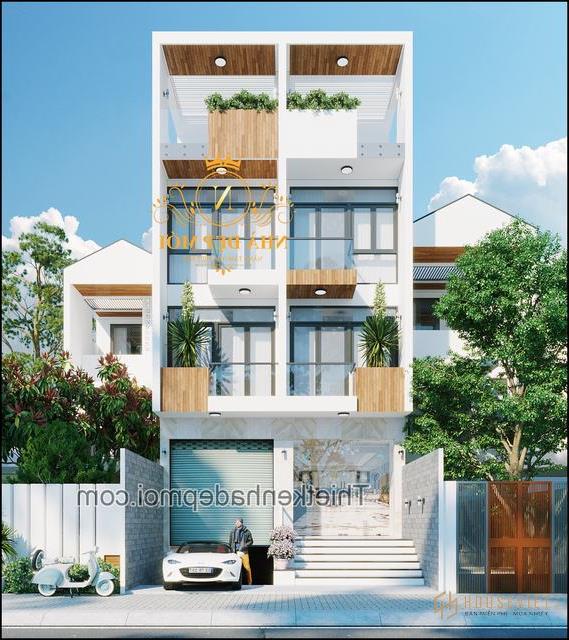 Nhà có tầng hầm đẹp