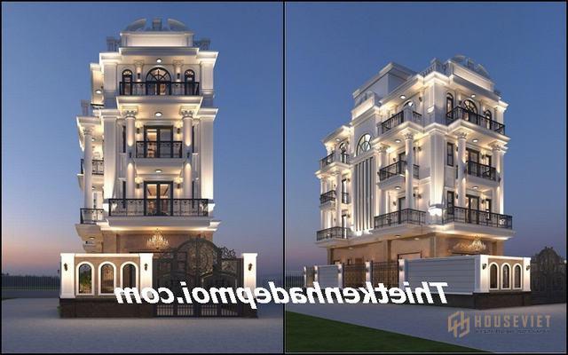 Mẫu biệt thự nhà phố 2 mặt tiền