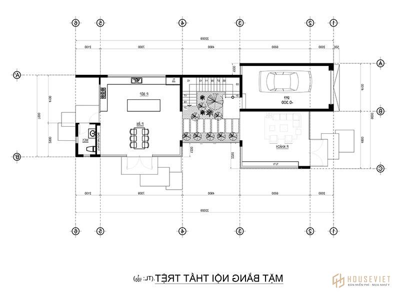 Bản vẽ thiết kế biệt thự