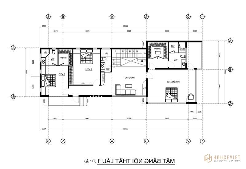 Bản vẽ thiết kế biệt thự