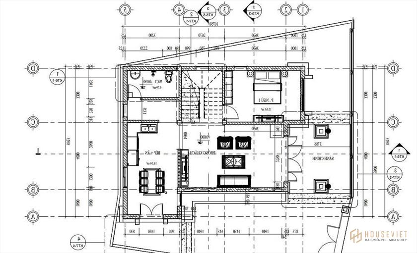 Bản vẽ thiết kế biệt thự