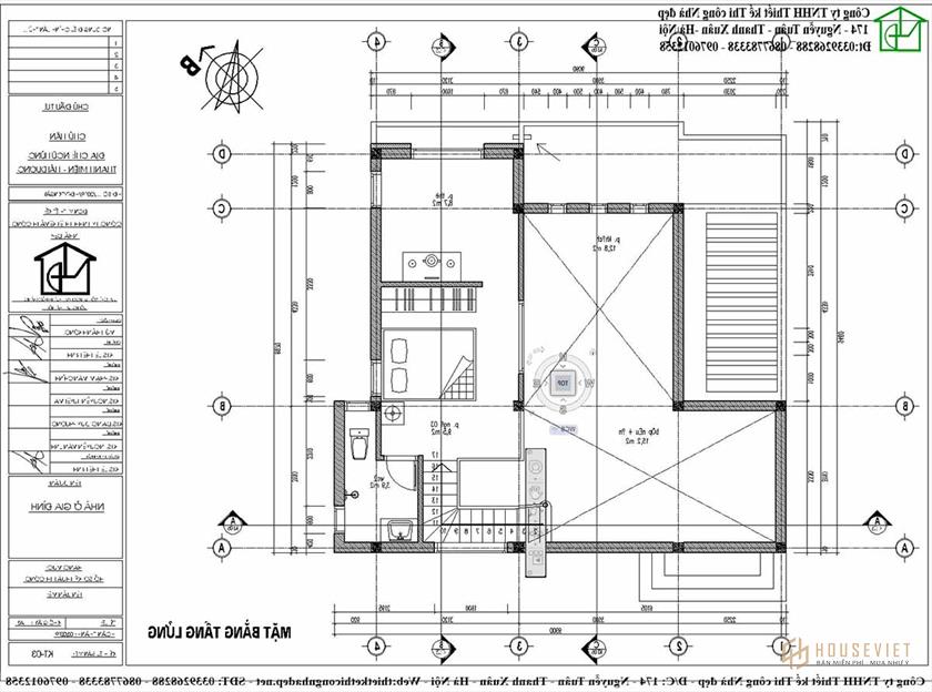 Bản vẽ mặt bằng và công năng sử dụng của gác lửng cấp 4 phá cách