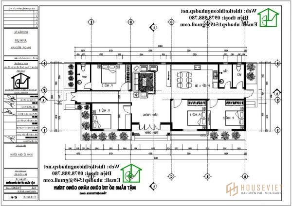 nhà cấp 4 hiện đại