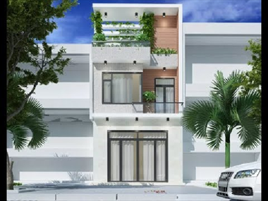 Mẫu nhà 2 tầng mặt tiền 4m đẹp khiến ai cũng muốn sở hữu ngay.