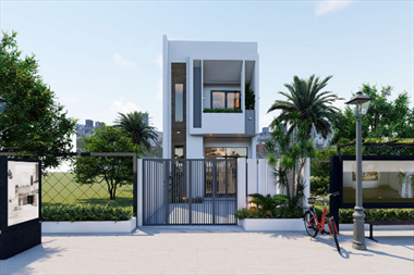 Mẫu thiết kế nhà 2 tầng 42m2 với nội thất thông minh