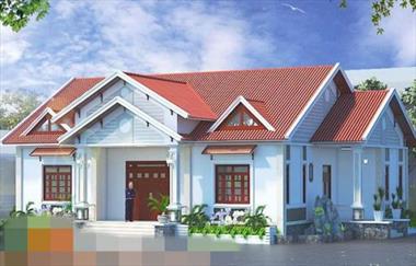 Top những mẫu nhà cấp 4 rộng 200m2 tiện nghi và hiện đại