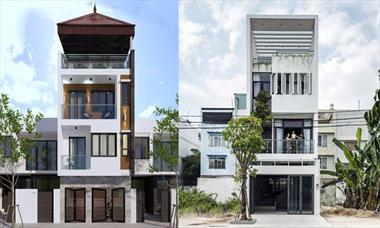 Mẫu thiết kế nhà lệch tầng đẹp và ấn tượng được nhiều gia chủ yêu thích