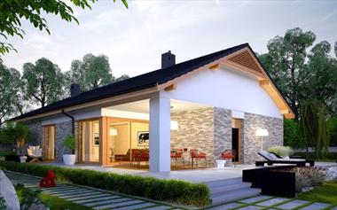 Những mẫu biệt thự nhà vườn 1 tầng vạn người mê