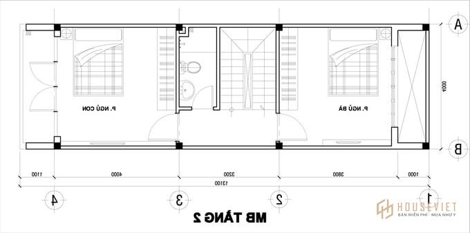 Nhà ống 4x12m |  Kiến trúc sư và Tư vấn thiết kế nội thất
