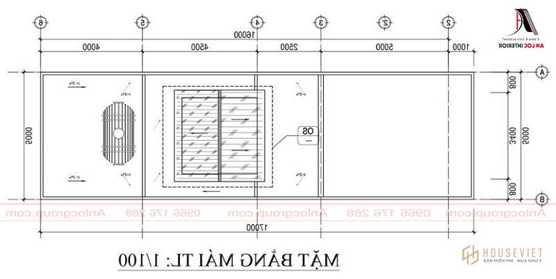 Mái nhà vừa là nơi để ống nước vừa là không gian thoáng đãng để bố trí ngôi nhà.