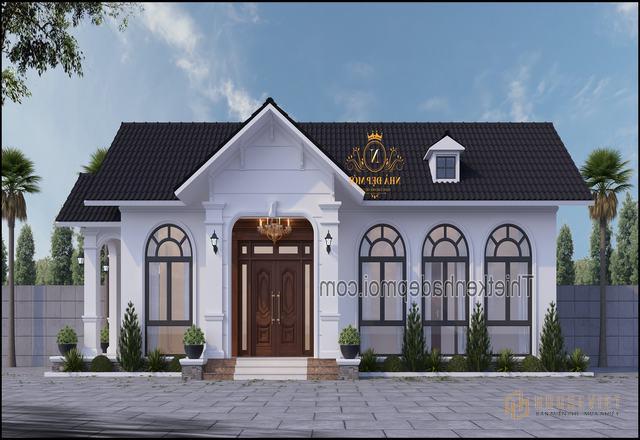 Nhà ba gian đẹp 2 phòng ngủ