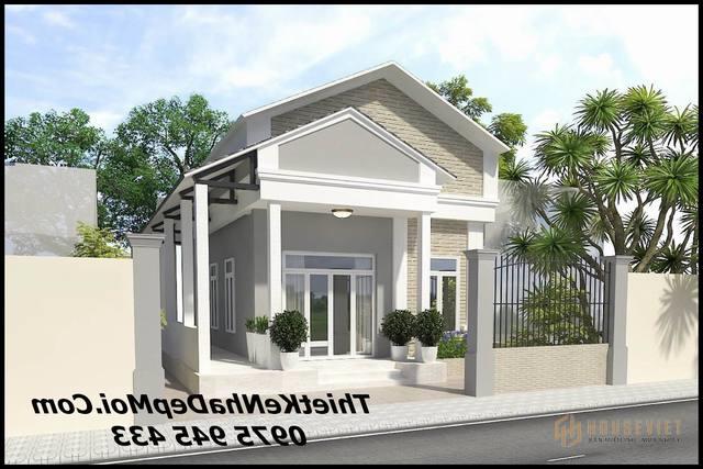 nhà đơn giản 2 phòng ngủ 