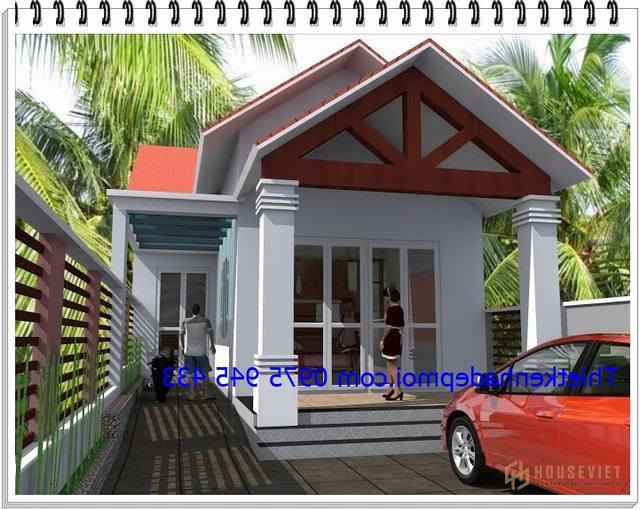 mau nha cap 4 mai thai lop ngoi dep 7x16m