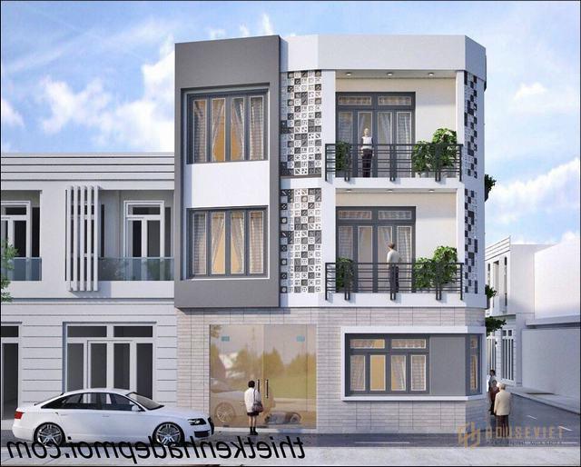 Mẫu thiết kế mặt bằng 5x8m 3 tầng