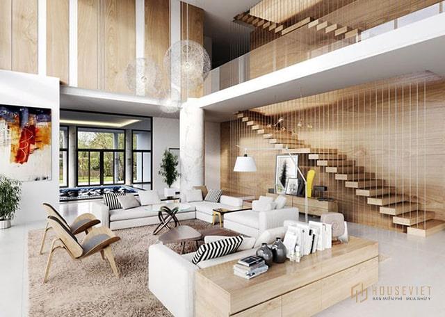 Gỗ là vật liệu yêu thích của nhiều gia chủ