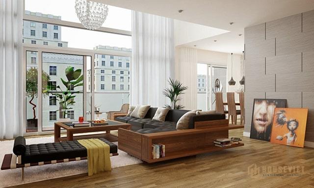 Không gian rộng rãi thoải mái