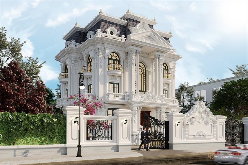 Tại sao bạn lại chọn thiết kế biệt thự 3 tầng tân cổ điển?